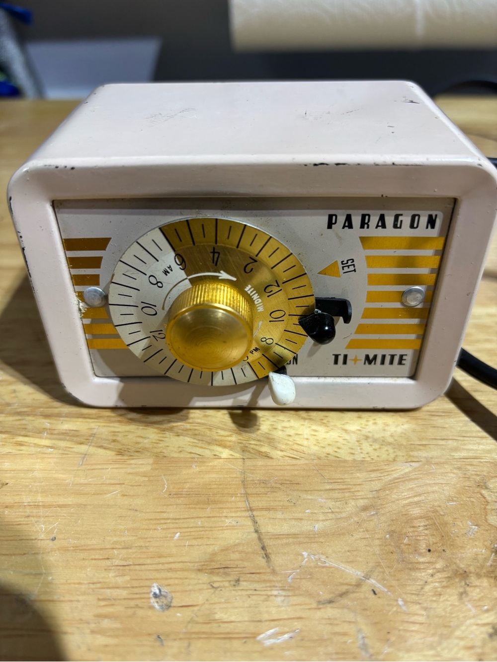 Vintage Paragon Ti-Mite Model APT1-0 All Purpose Electric Timer